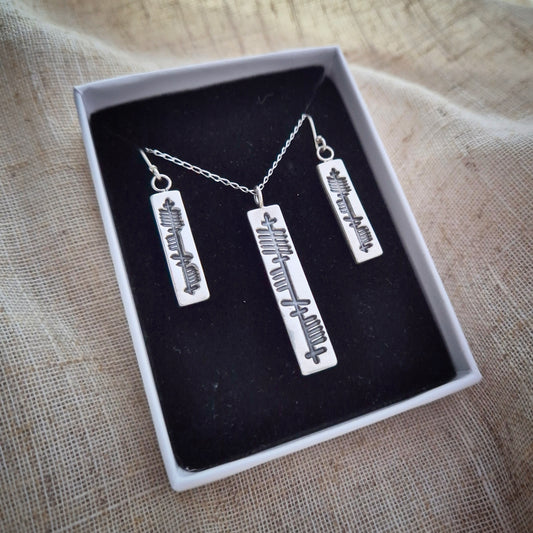 Anam cara (soul friend) ogham set