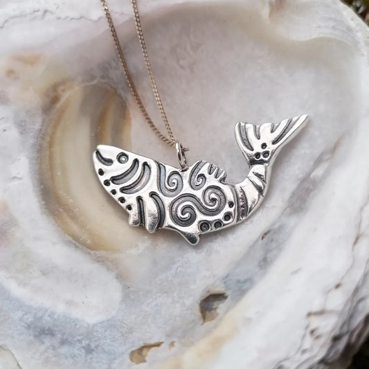 Salmon of knowledge pendant